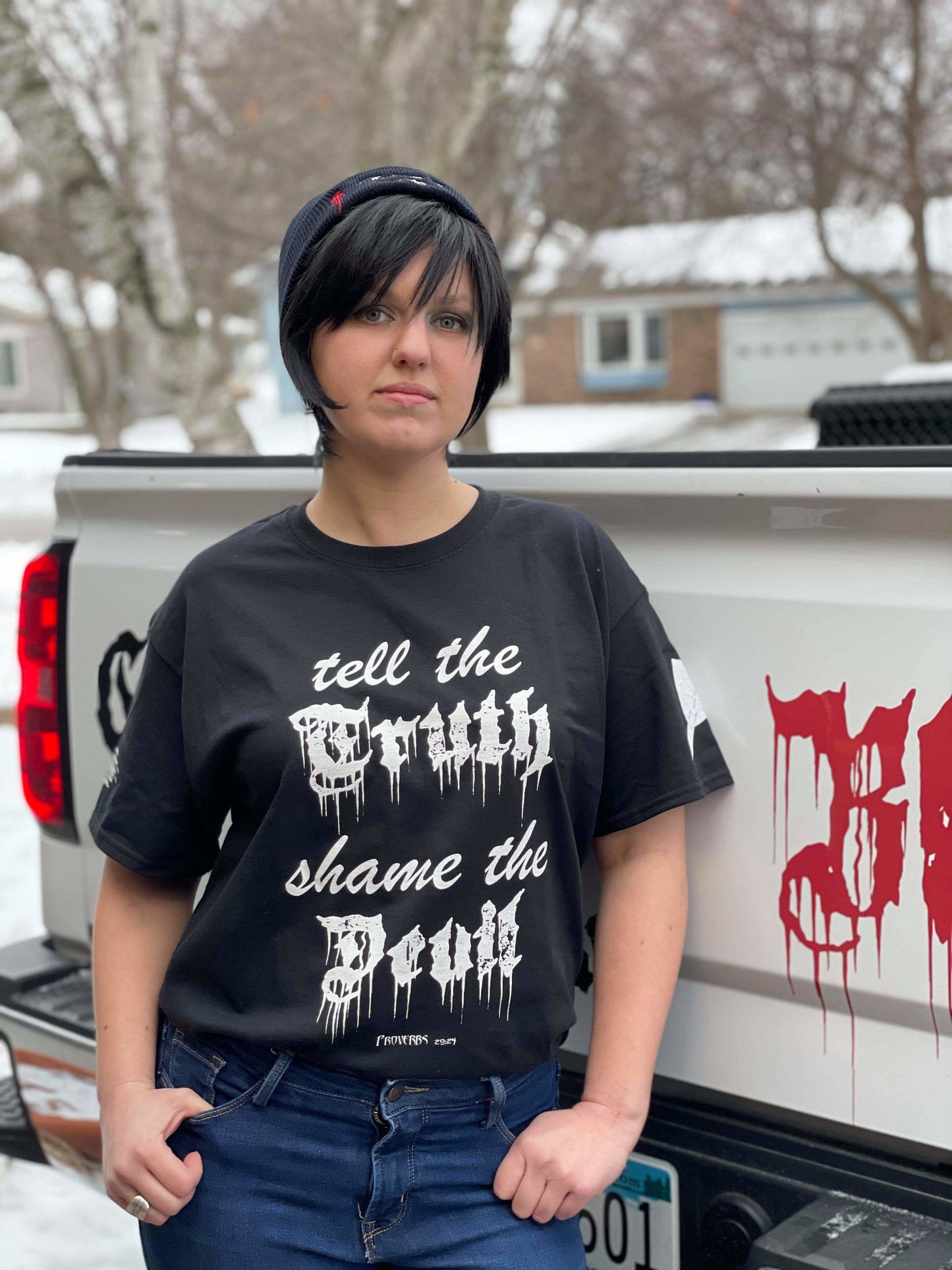 T-Shirt - Tell the Truth Shame the Devil